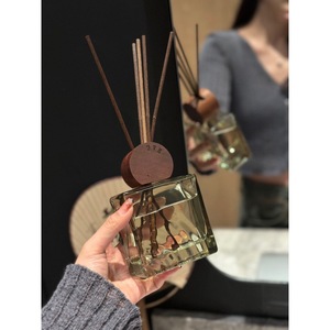 Tùy chỉnh sậy khuếch tán chai với Hộp quà tặng và nhãn cho hương thơm nhà và khách sạn không khí tươi chai thủy tinh với mũ tre - Product Image 3