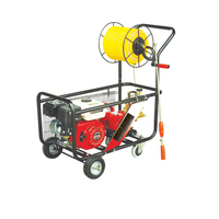 Chariot de jardin électrique Taizhou JC avec pistolet à eau, chariot à eau en plastique, réservoir, pulvérisateur à pression RB-22A
