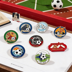 Insignias de Clubes de Fútbol, Monedas Conmemorativas Personalizadas, Broches de Solapa, Recuerdos Conmemorativos de la Fundación de la Asociación, Regalos - Product Image 4