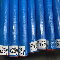 Couverture de rouleau de bâche en Poly, enveloppe de bois tissé PE