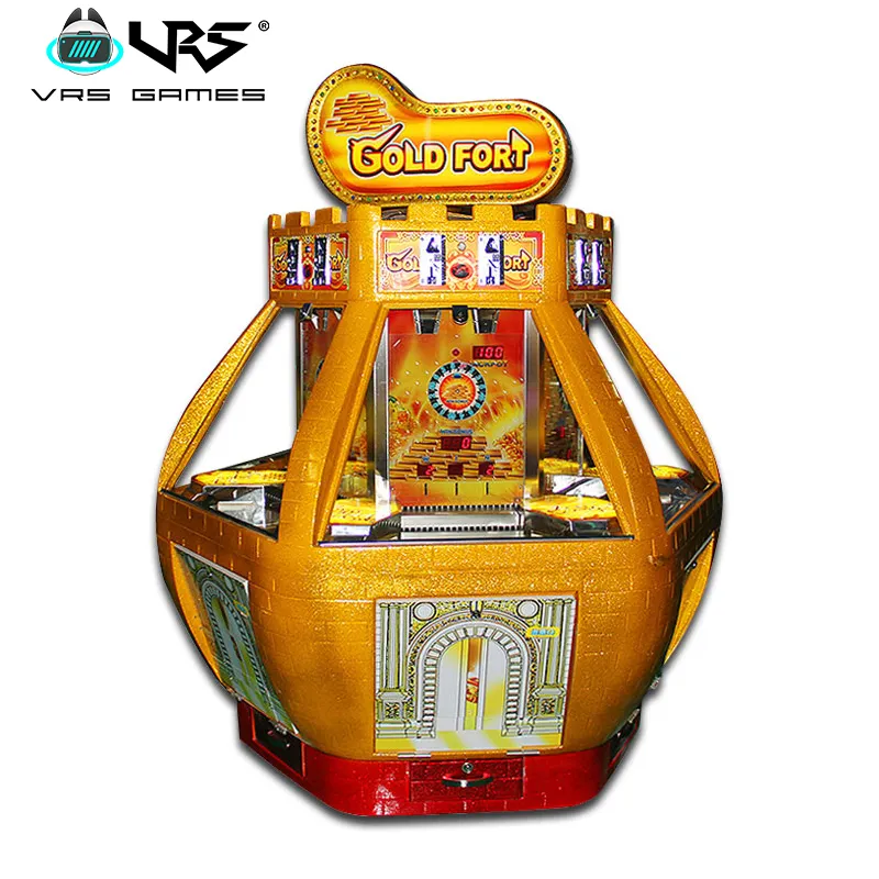 コインコインコインプッシュ機ゲーム機Jinbao Indoor Entertainment Centerチケット交換