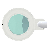 SAA Factory Wholesale 3X 5Diopter Esthetician Daylight Magnifying LED Lamp Beauty Salon Nail Table Desktop Magnifier Light