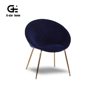 2019 mejor vendedor de muebles para el hogar tela azul marino <span class=keywords><strong>escarabajo</strong></span> Silla de comedor - Product Image 2