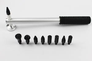 Aluminum Rubber Hammer With 9 Tips for Car Dent Repair Car Dent Repair Tools Hammer <strong>Kit</strong> <strong>Tapper</strong> Tools - Product Image 3