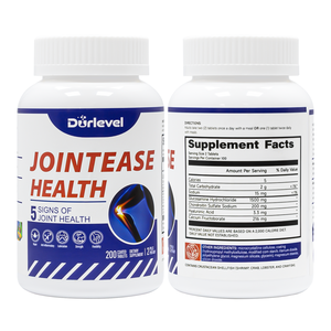Tabletas DE SALUD articular de sulfato de condroitina sódica con ingredientes naturales de primera calidad de clorhidrato de glucosamina - Product Image 3