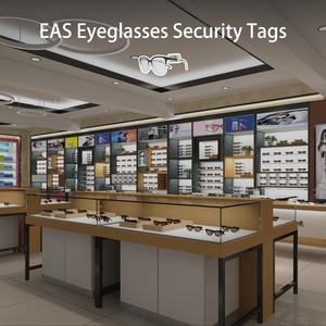 100 pièces d'étiquettes de sécurité EAS pour lunettes, AM 58kHz ou RF 8.2MHz, étiquettes rigides pour la lutte contre le vol en magasin d'optique - Product Image 2