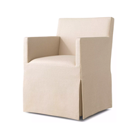 Chaise de salle à manger élégante avec structure en bois massif, chaise d'appoint confortable pour café, mobilier de maison, design classique, ensemble de salle à manger