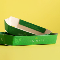 Barquettes jetables en papier pour ferme, paniers durables pour fruits et légumes, paniers en matériaux recyclés, boîte d'emballage pour supermarché