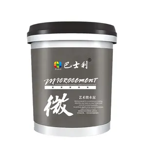 Two Components Microcement Fortifier Sealing Micro Cement Coating Paint Powder Clear Coat