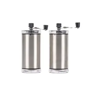 Portable Home Adjustable Ceramic mini Conical Burr Mill Manual Coffee Grinder