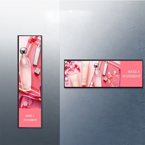 Siêu rộng 4K màn hình LCD kéo dài kệ thanh kỹ thuật số biển ứng dụng trong nhà CE chứng nhận thiết bị hiển thị quảng cáo - Product Image 2