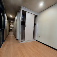 Cabane modulaire de luxe préfabriquée en forme de pomme pour hôtel, complexe hôtelier, séjour en famille