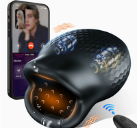 Nouveau produit phare : Masturbateur pénien à aspiration télécommandé par application, type 'Airplane Cup', simulateur 'Airplane Cup', entraîneur pénien masculin