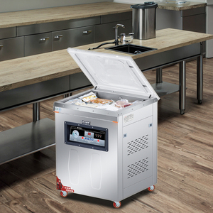 Electric Single Chamber <b>Vacuum</b> Food Packaging Machine Automatic Large Cooked Food and Seafood Film Pouch Packing Machine - Product Image 1