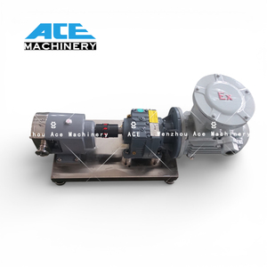 Bomba de Transferencia de Silicona de Acero Inoxidable al Mejor Precio, Bomba de Lóbulos Rotatorios, Bomba de Rotor con Motor a Prueba de Explosiones - Product Image 1