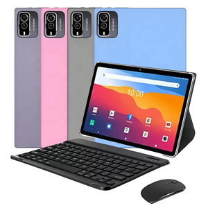 Cheap 10.1 Inch Kids Learning <b>Tablet</b> Android Dual <b>SIM</b> 3G 4G with Bluetooth Keyboard and Stylus Pen for School Students - Product Image 1