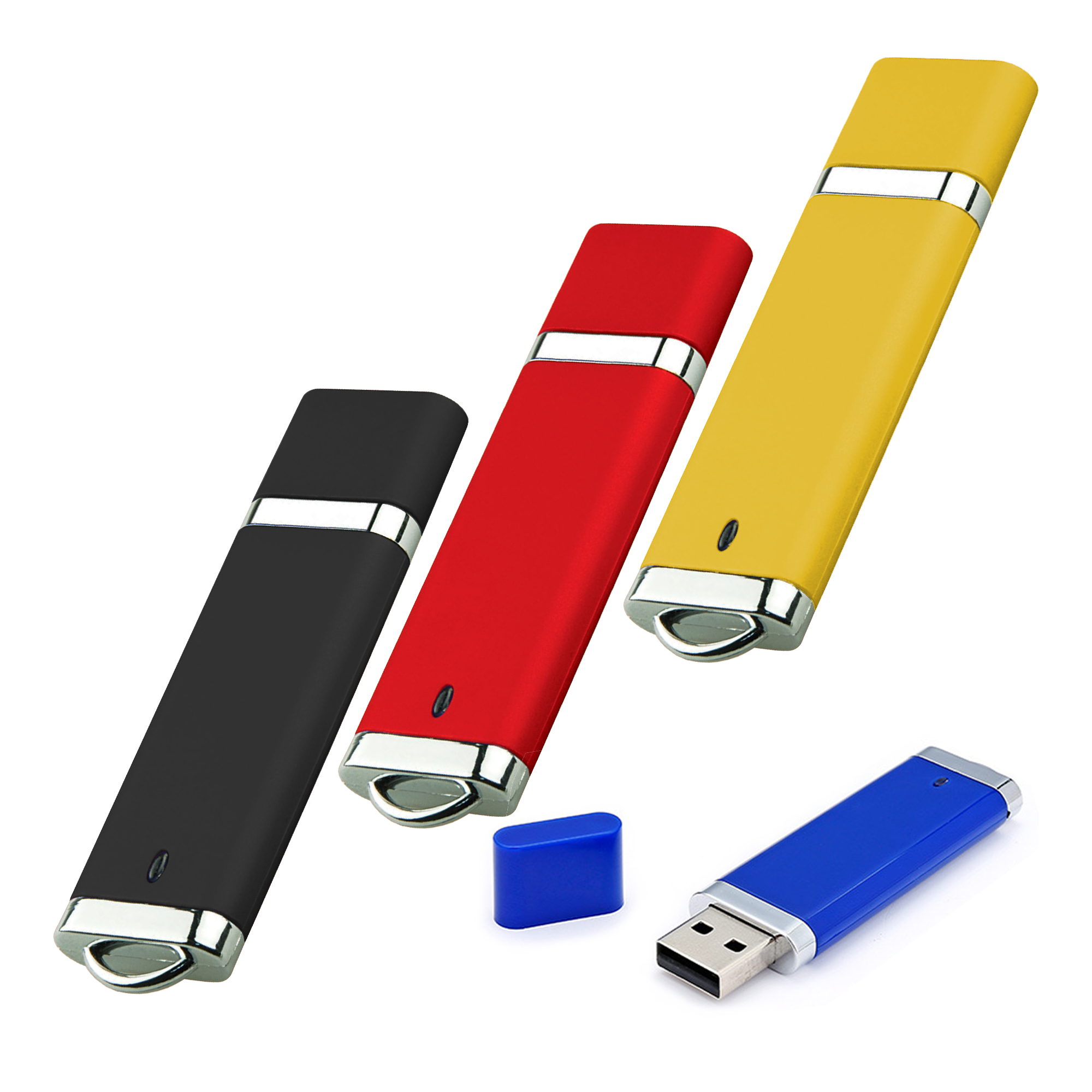 Plastica classica USB Flash Drive penna girevole colore personalizzato 512MB-1TB opzioni di archiviazione 1GB 2GB 4GB 8GB 16GB 1TB colore personalizzato