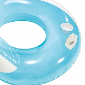Intex 56800 <strong>Inflatable</strong> Figure-of-8 Double Recliner With Backrest <strong>Floating</strong> Swimming Ring <strong>Inflatable</strong> <strong>Mats</strong> - Product Image 3