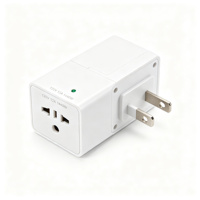 Protecteur de tension numérique T3, relais de tension réglable, affichage LED, stabilisateur de tension de phase AC, haute efficacité 0.99, électronique