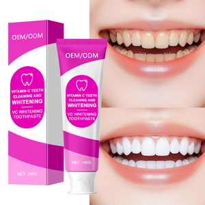 Dentifrice Personnalisé Marque Blanche Élimination des Taches Haleine Fraîche Soin Blanchissant VC Dents Sensibles - Product Image 1