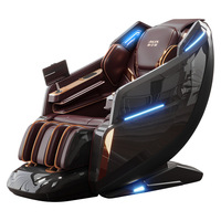 Sillón de Masaje Inteligente YS-C09 con IA y Control por Voz, 4D, de Lujo, Gravedad Cero, Reclinable, con Bolsas de Aire, Calentamiento de Pies y Pantorrillas, Bluetooth, Portátil, para el Hogar