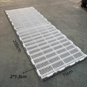 แผ่นไม้ระแนงพลาสติกสำหรับบ้านไก่มีความแข็งแรงสูงแผ่นระแนงสำหรับฟาร์มสัตว์ปีก - Product Image 3