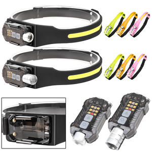 Lampe frontale rechargeable Qimai XPE 2000 mAh, réglable, portable, super lumineuse, avec mode UV - Product Image 1