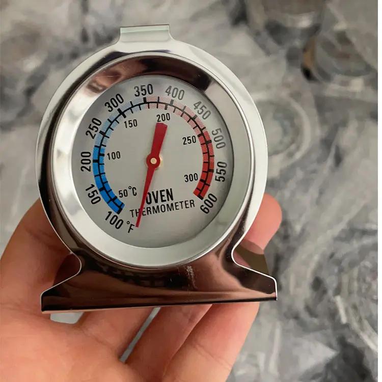 BBQ Baking Stainless Steel cooking Oven Thermometer Food Meat BBQ grill Pizza Dial Oven Thermometer for Cooking