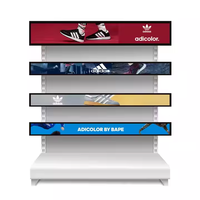 Écran à bande de taille personnalisée panneau LCD à barre ultra large écran étiré pour supermarché étagères lecteur publicitaire