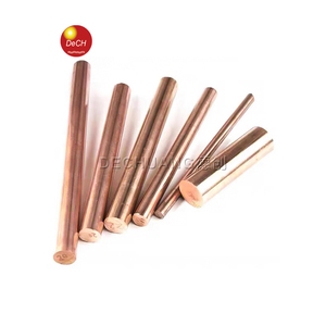 Barra Redonda de <span class=keywords><strong>Cobre</strong></span> Puro C1020 C1100 T2 ETP de 2mm 3mm <span class=keywords><strong>4mm</strong></span> 5mm 6mm 8mm - Product Image 1