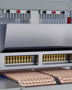 製造全自動多機能ゼリーソフトキャンディーグミベアボンボン製造機グミ機