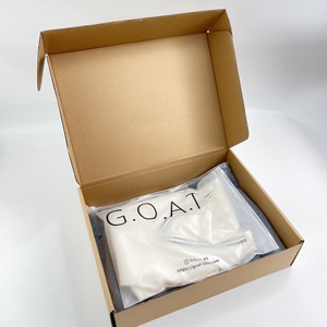 40x30x10cm Custom Logo Kraft Paper Mailer Box Recyclable Apparel Shipping Packaging Clothes Corrugated Paper <b>Boxes</b> for Online - Product Image 1