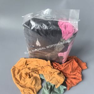 Trapos de Limpieza de Colores para Control de Derrames, Trapos Absorbentes Mixtos, Trapos de Felpa de Algodón 100% para Limpieza, Paños de Limpieza Tipo Sudadera - Product Image 1
