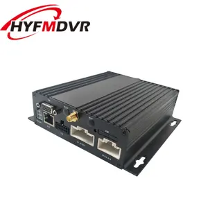 Hyf Mini DVR H.265 AHD 1080p đôi SD Thẻ 6 kênh DVR di động với GPS cho xe đào tạo xe taxi RV Xe Tải xe buýt trường học