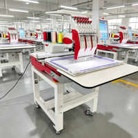 Machine à broder industrielle efficace à plusieurs aiguilles pour la production textile