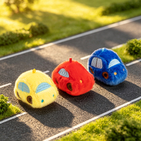 Pendentif en peluche multicolore mignon pour voiture, jouet en peluche doux, breloque de sac, cadeau, porte-clés décoratif pour la vente au détail et en gros