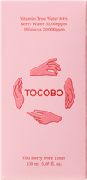 TOCOBO Vita Berry Pore Toner coréen pour peau grasse et sujette à l'acné pH équilibrant toner éclaircissant avec extrait de fruit naturel