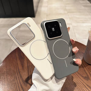 Coque magnétique en cuir pour <span class=keywords><strong>smartphone</strong></span> mobile pour <span class=keywords><strong>xiaomi</strong></span> 15 15 Pro Wireless Charging - Product Image 6