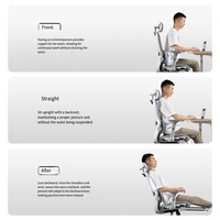 Chaises confortables rotation tissu pivotant gaz levage bureau d'ordinateur ergonomique maille chaise de bureau exécutif