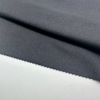 Tissu en cuir PU brossé super doux, extensible dans les 4 sens, 385 GSM, pour robes, jupes et pantalons, vente en gros directe d'usine chinoise