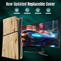 Façades de remplacement Cover Shell Front Back Panels Premium ABS Hard Case For PS5 Slim Disc Edition Console