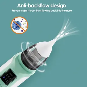 Electric Baby Nasal Aspirator Adjustable Suction Nose Cleaner Newborn Infantil Safety New Born Baby Products Hot Selling 2024