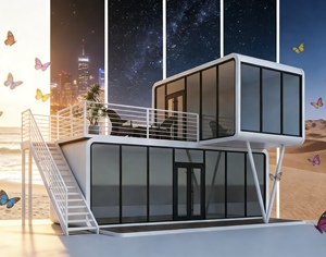 <span class=keywords><strong>Casa</strong></span> Contenedor Prefabricada Ecológica a Mejor Precio <span class=keywords><strong>con</strong></span> Electricidad Solar, Hotel, Dormitorio - Product Image 6