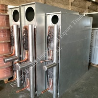 Evaporador Industrial de Alta Eficiencia con Tubo de Cobre y Aletas de Aluminio para Unidad de Tratamiento de Aire (UTA) y Sistema de Refrigeración por Agua Fría