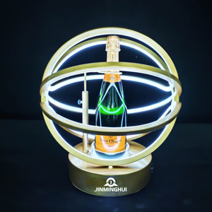 Rak <span class=keywords><strong>Display</strong></span> LED Portabel Bentuk Kandang LiqVis untuk Wine VIP, Champagne, Whisky, Perlengkapan Bar, Penampil Botol, dan Pameran untuk Pesta - Product Image 3