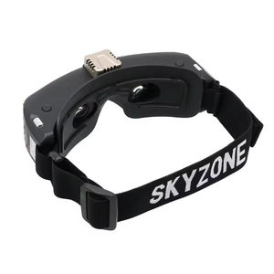 Skyzone 04X PRO FPV Goggles Plastic Black Headset for <b>Drone</b> Racing and Simulation Use - Product Image 6
