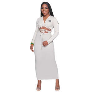PHF1240 <span class=keywords><strong>AliExpress</strong></span> Robe longue crayon en polyester unie, style vintage européen et américain, <span class=keywords><strong>sexy</strong></span>, avec bretelles fines, pour femme, collection hiver - Product Image 4