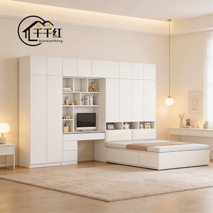 Letto a scomparsa di alta qualità, montato a parete, <span class=keywords><strong>salvaspazio</strong></span>, soluzione moderna per piccoli appartamenti - Product Image 4