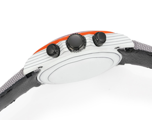 Montre chronographe RO Orange pour homme, montre de sport légère en fibre de carbone, montre de mode, montre pour le ski, le golf, la natation - Product Image 4