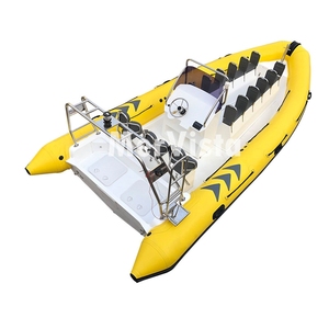 Bateau pneumatique de patrouille RIB de luxe de 23 pieds (700 CE Europe) en PVC/Hypalon/Orca à vendre, bateau de patrouille rapide à vendre - Product Image 6